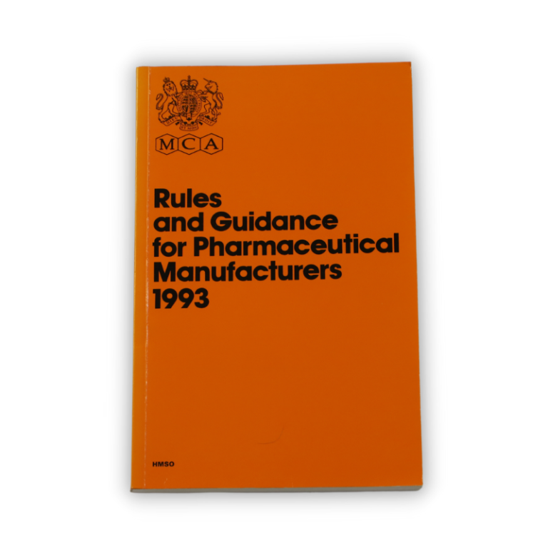 Rules and Guidance for Pharmacuetical Manufacturers 1993